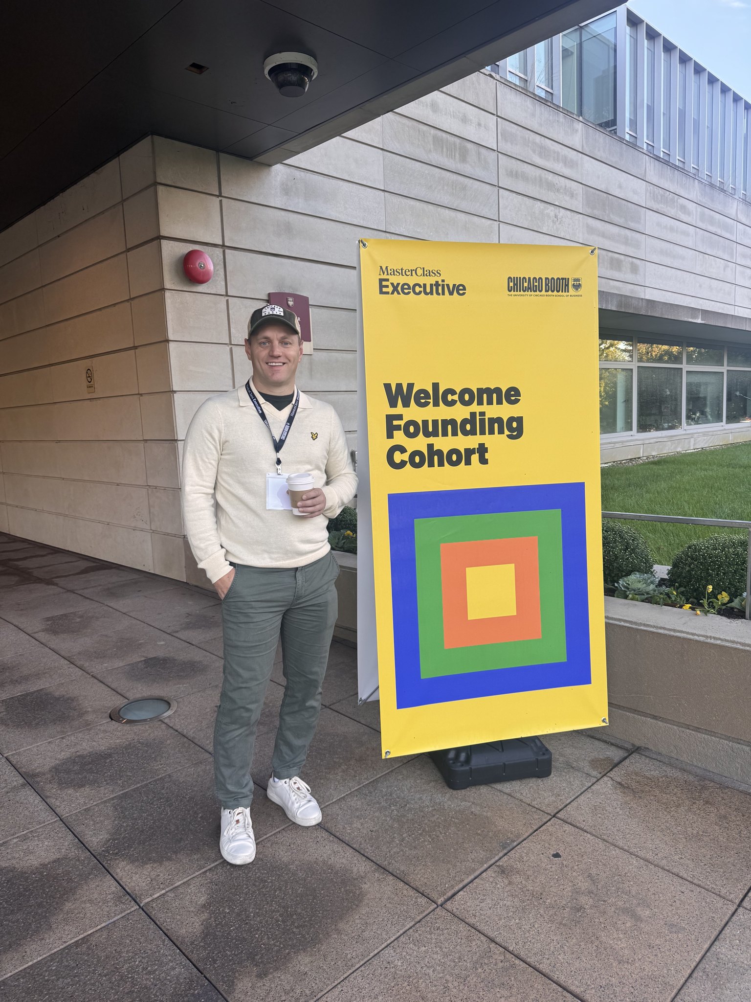 Scott Sampson at the MasterClass Executive founding-cohort event in Chicago